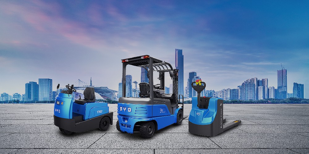 比亞迪叉車六大經典車型，你都了解嗎？